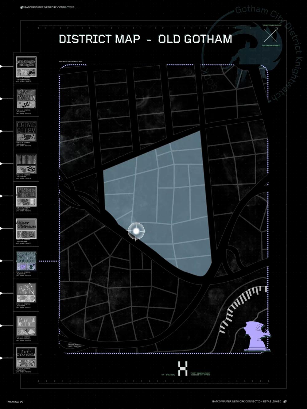 Old Gotham Map
